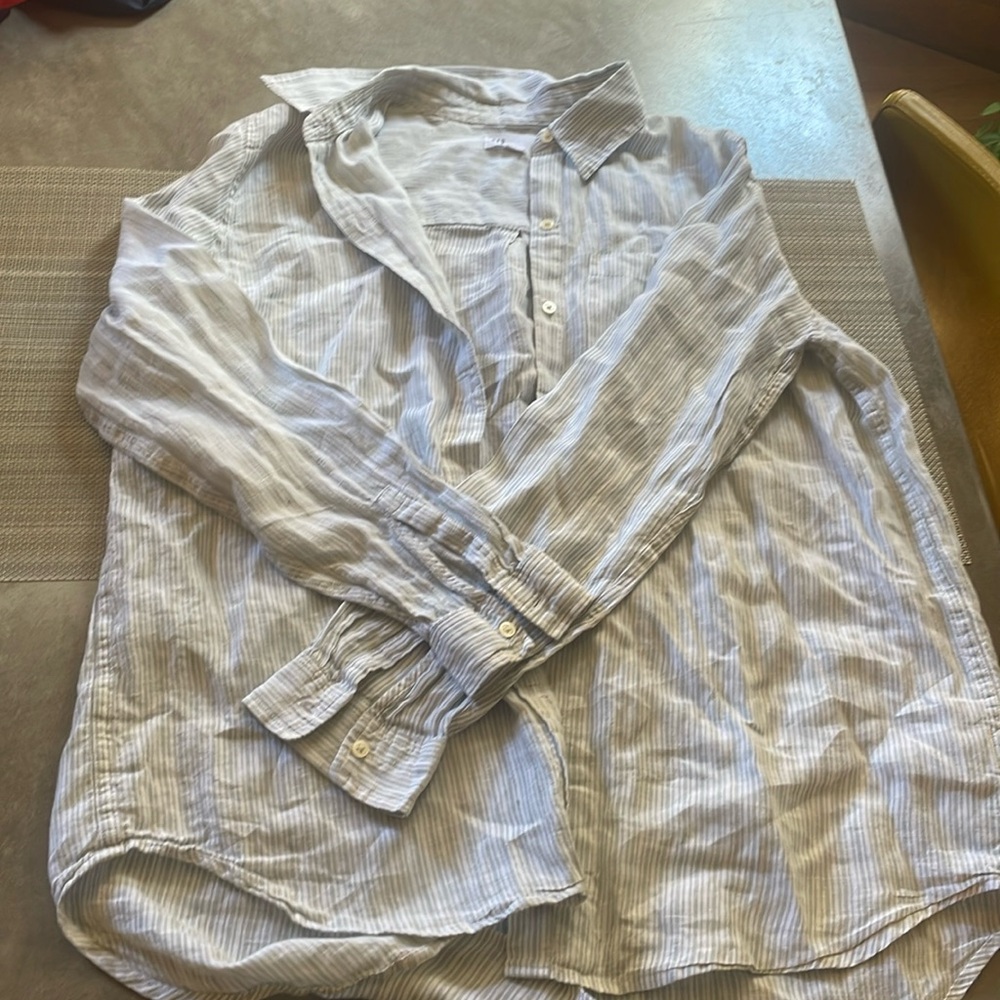 gap button up